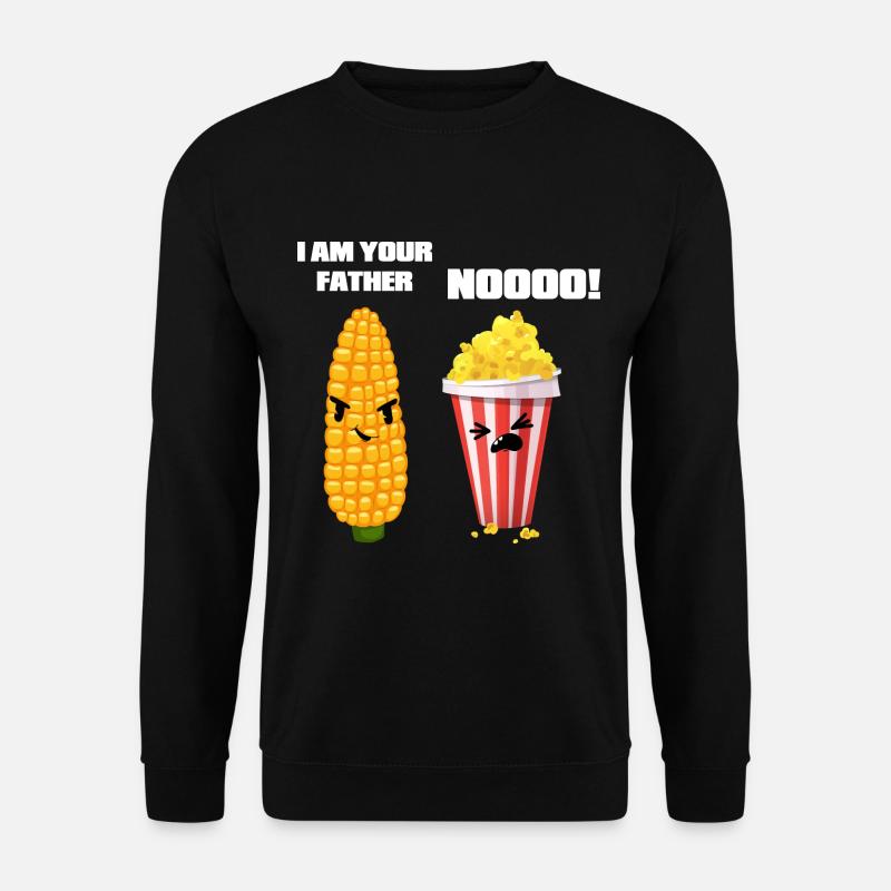 popcorn - Unisex Sweatshirt - black