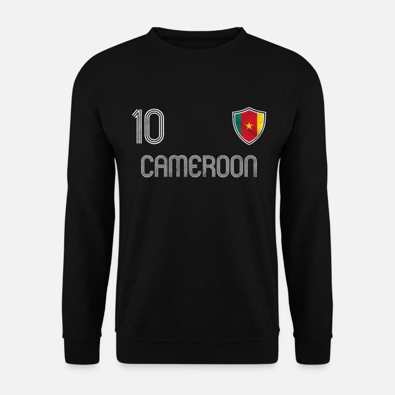 Kamerun Fußball Mannschaft - Unisex Pullover - Schwarz