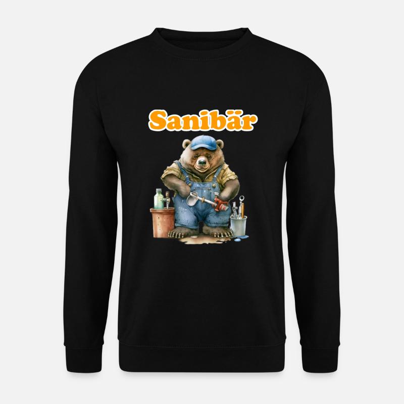 Sanibär - Einfach tierisch - Unisex Pullover - Schwarz