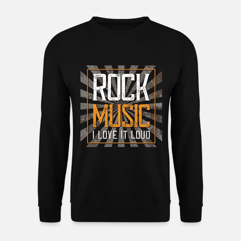 Rock Music - Unisex Pullover - Schwarz