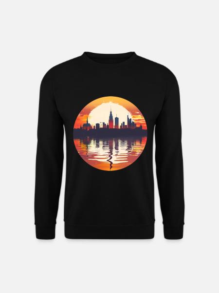Gieben Skyline - Unisex Sweatshirt - black
