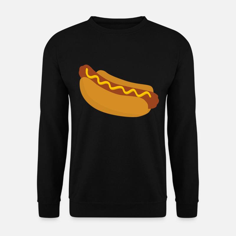 Hotdog - Unisex Pullover - Schwarz