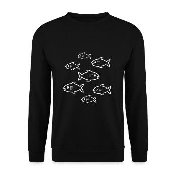 What if they are wrong and you're right? - Unisex Sweatshirt - black - Front - Alina (178cm) & Michal (187cm)