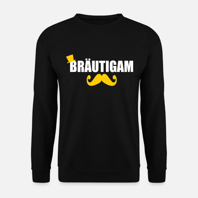 Bräutigam - Unisex Pullover - Schwarz