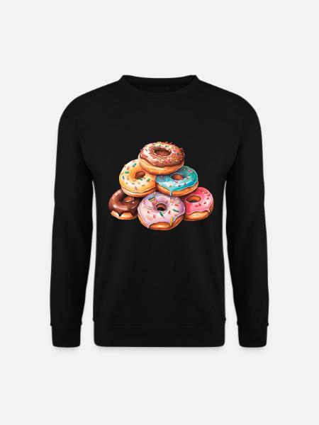 Berg Donuts | Donut Mountain - Unisex Sweatshirt - black