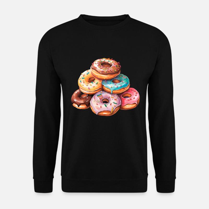 Berg Donuts | Donut Mountain - Unisex Sweatshirt - black
