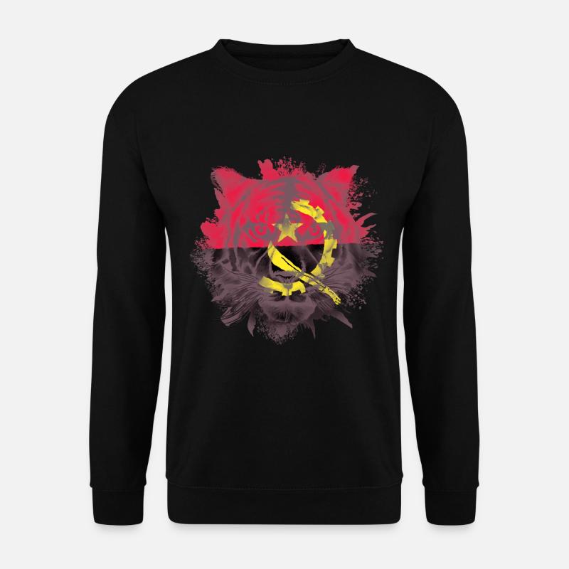 Angola - Unisex Pullover - Schwarz