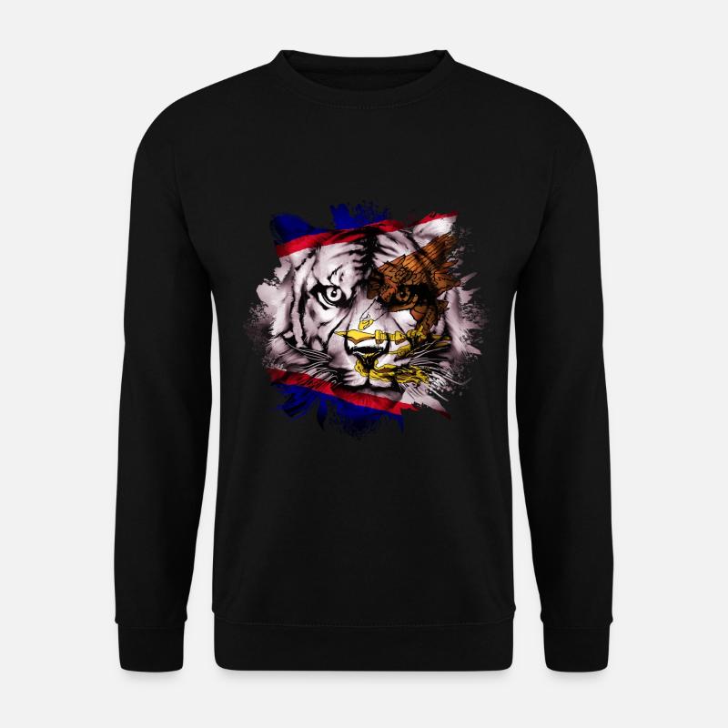 American Samoa - Unisex Sweatshirt - black