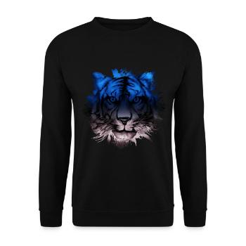 Estonia - Unisex Sweatshirt - black - Front - Alina (178cm) & Michal (187cm)