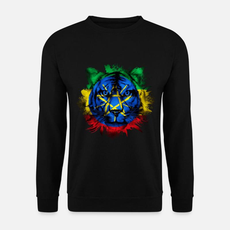 Äthiopien - Unisex Pullover - Schwarz