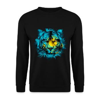 Kazakhstan - Sweat-shirt Unisexe - noir - Devant - Alina (178cm) & Michal (187cm)