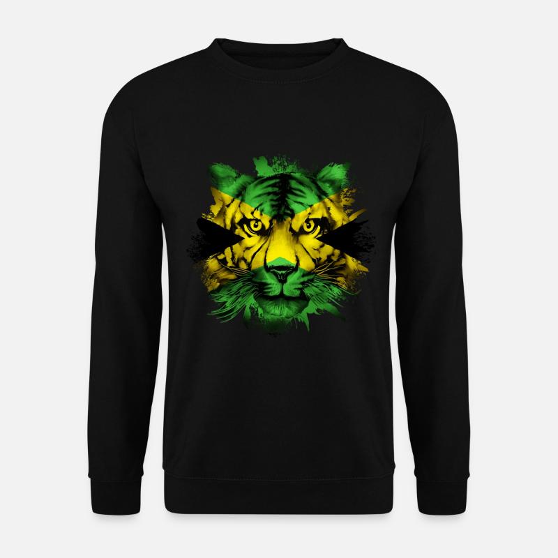 Jamaika - Unisex Pullover - Schwarz