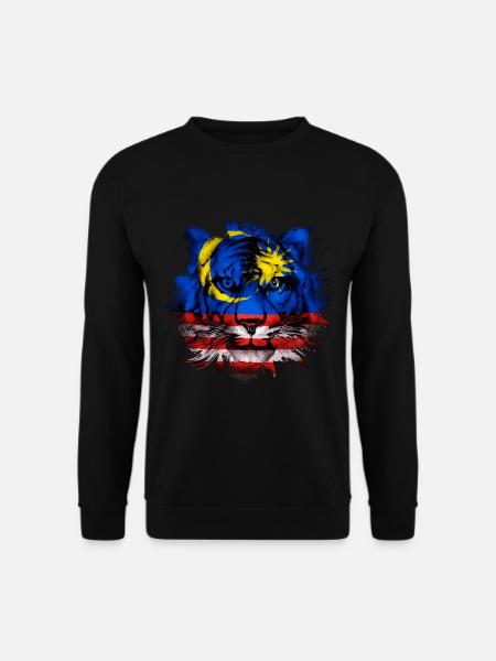 Malaisie - Sweat-shirt Unisexe - noir