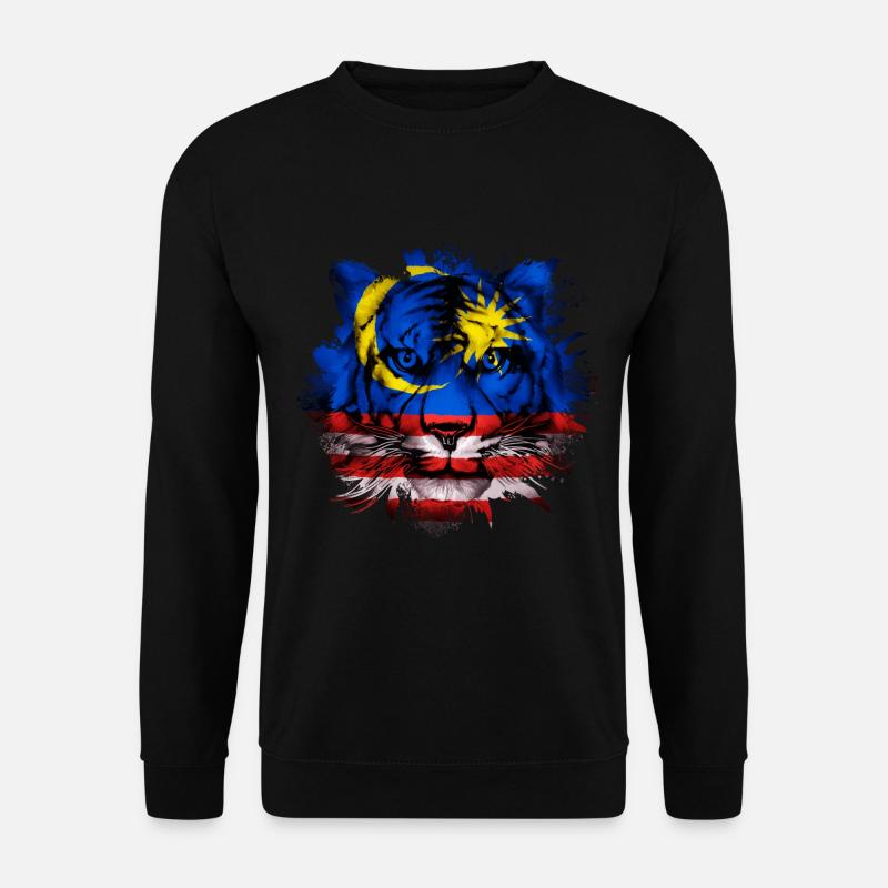 Malaysia - Unisex Pullover - Schwarz