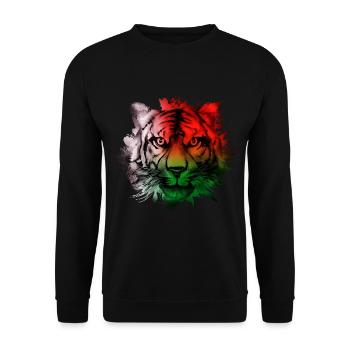 Madagaskar - Unisex Pullover - Schwarz - Vorne - Alina (178cm) & Michal (187cm)
