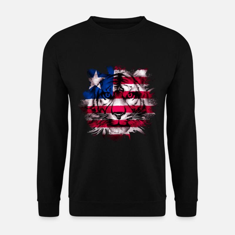 Liberia - Unisex Pullover - Schwarz