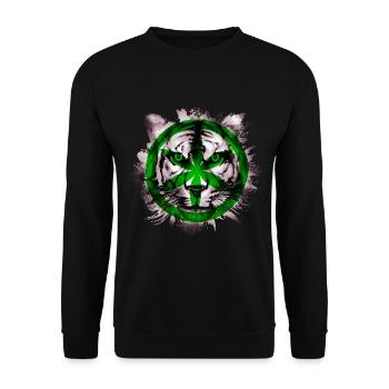 Padanien - Unisex Pullover - Schwarz - Vorne - Alina (178cm) & Michal (187cm)