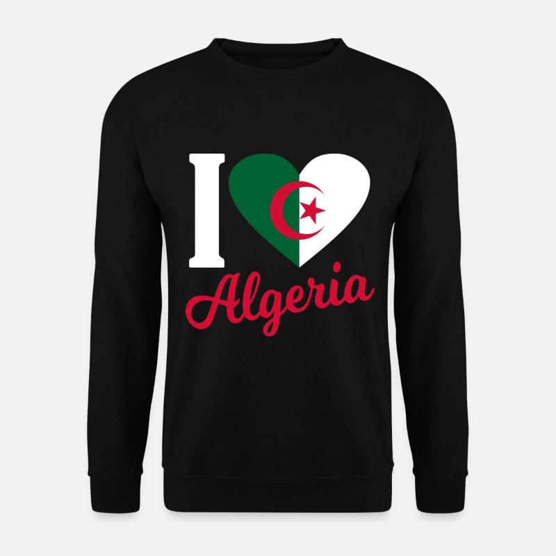Algeria Africa Gift Idea - Unisex Sweatshirt - black