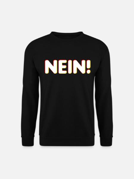 Nein Graphic - Unisex Sweatshirt - black