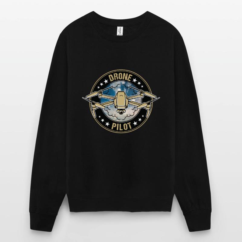 Pilot Drone Drone Quadcopter fpv drone pilot Unisex Sweatshirt