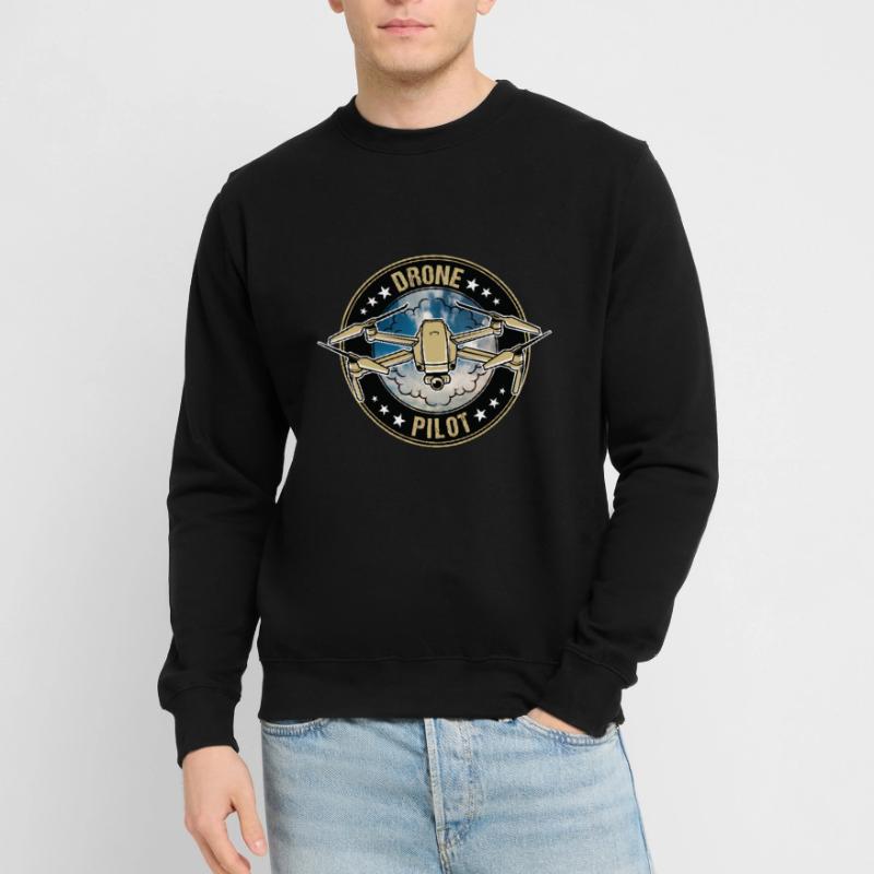 Pilot Drone Drone Quadcopter fpv drone pilot Unisex Sweatshirt