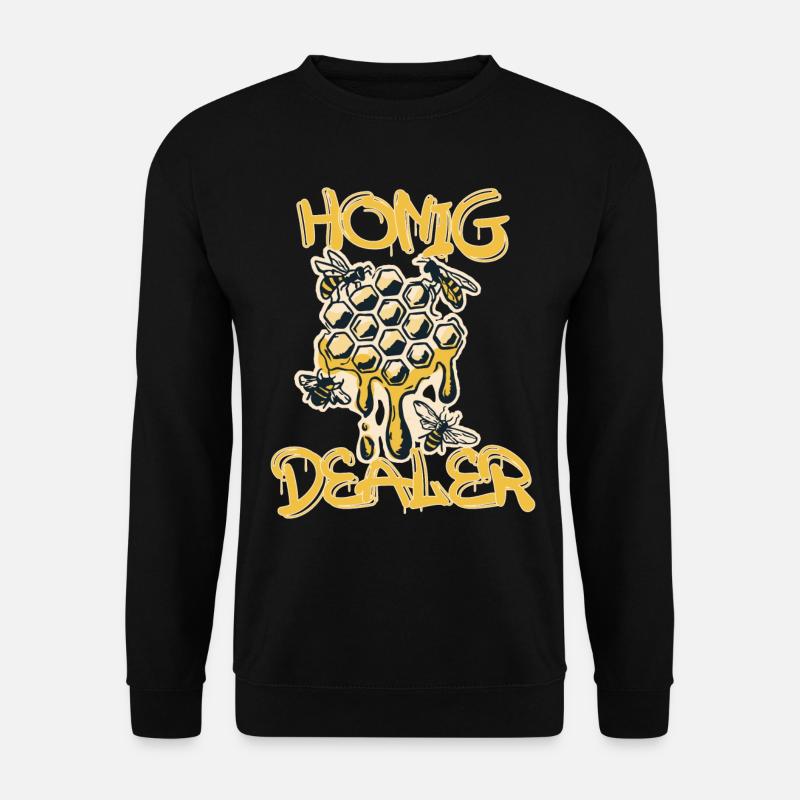 Honig Dealer - Unisex Pullover - Schwarz