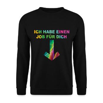 electro Festival - Unisex Pullover - Schwarz - Vorne - Alina (178cm) & Michal (187cm)