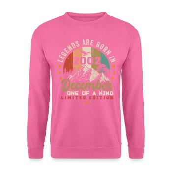 The Legends a été publié en décembre 2002 - Retro 2002 - Sweat-shirt Unisexe - rose - Devant