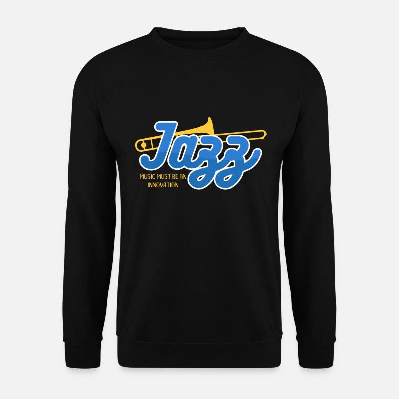 Jazz trombone - Unisex Sweatshirt - black