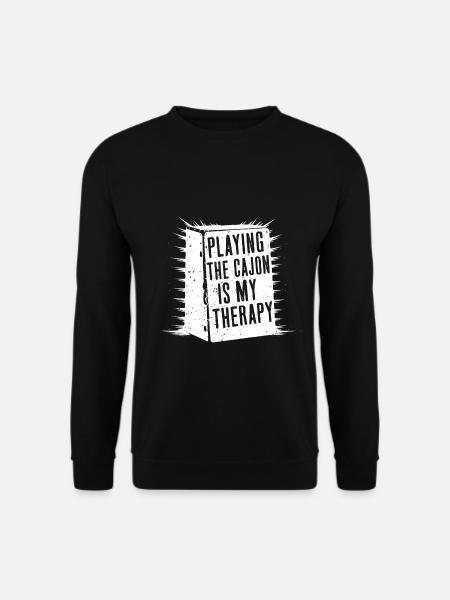Cajon Drummer - Unisex Sweatshirt - black