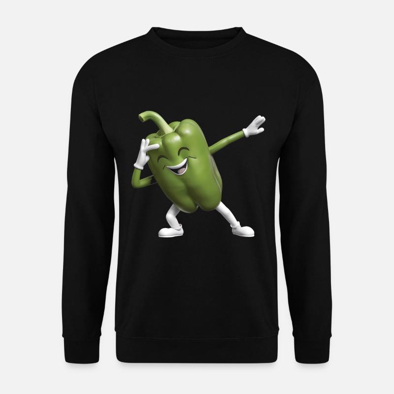 Paprika Geschenk - Unisex Pullover - Schwarz