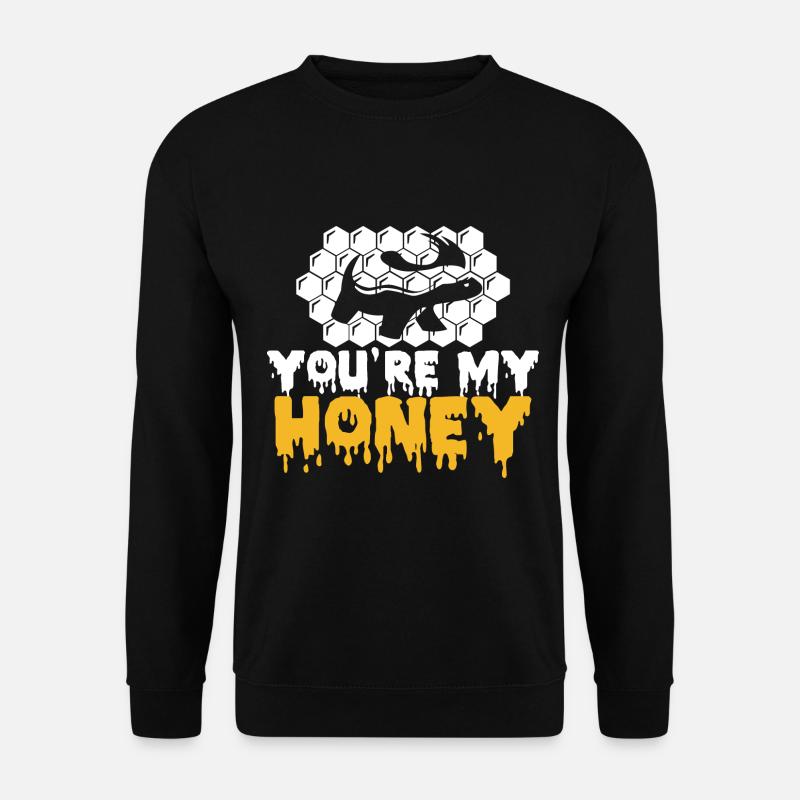 honey badger - Unisex Sweatshirt - black