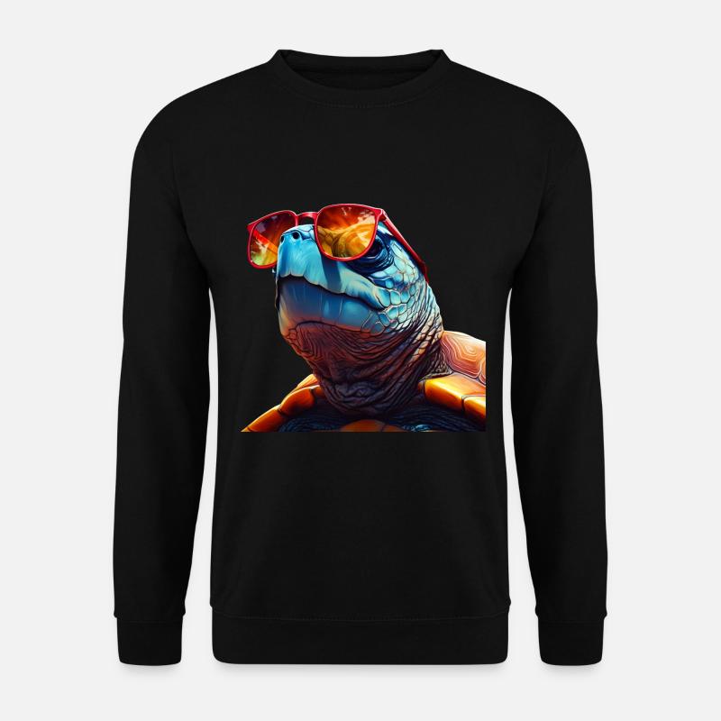 Turtle - Unisex Sweatshirt - black