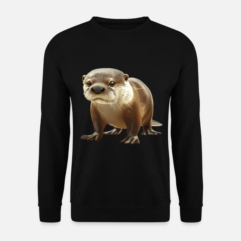 Otter - Unisex Pullover - Schwarz