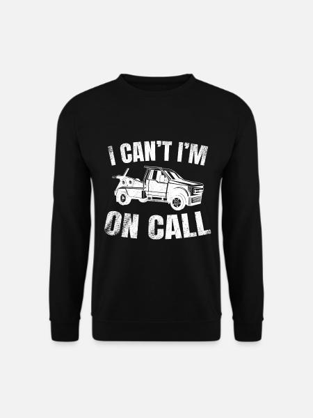Abschleppwagen Abschleppdienst Abschlepper - Unisex Pullover - Schwarz