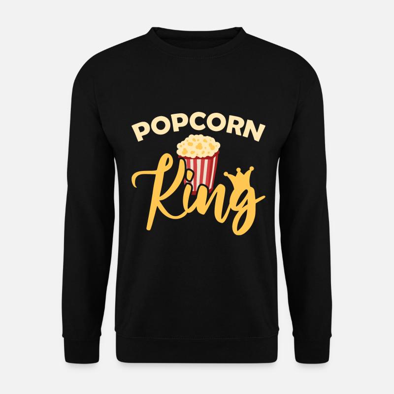 popcorn - Unisex Sweatshirt - black