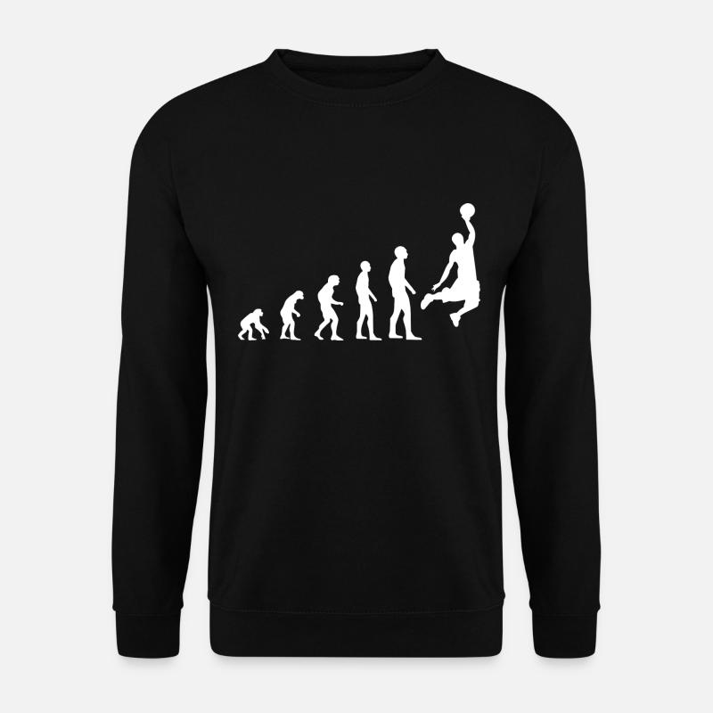 Basketball Evolution - Unisex Sweatshirt - black