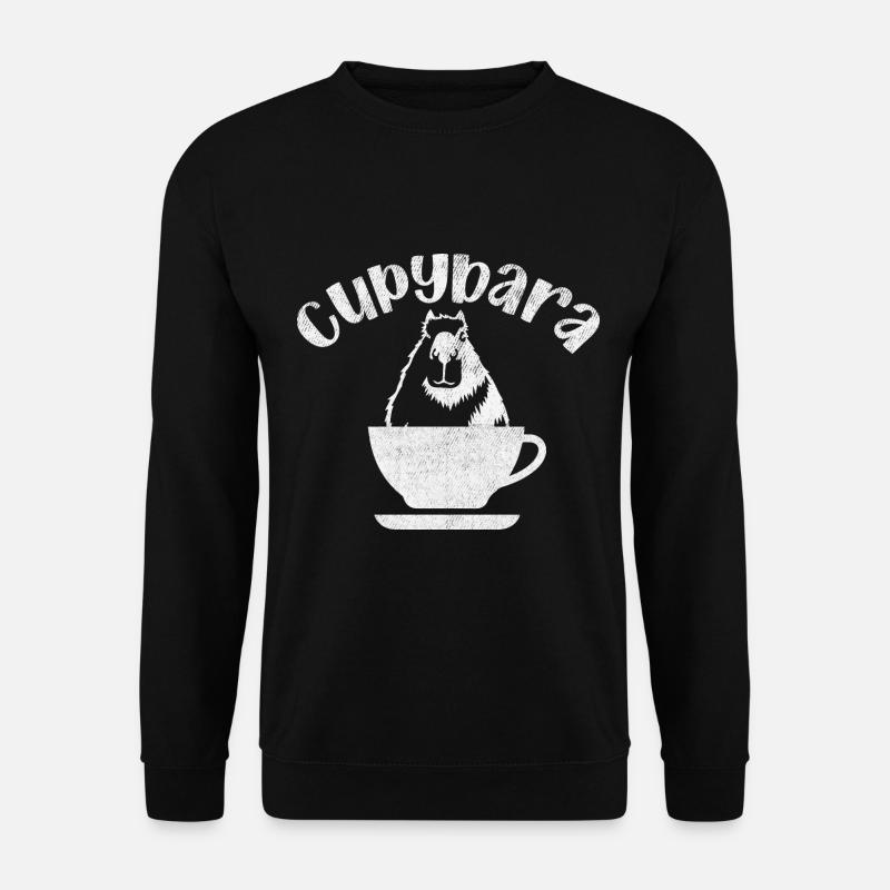 Capybara capybara rodent - Unisex Sweatshirt - black