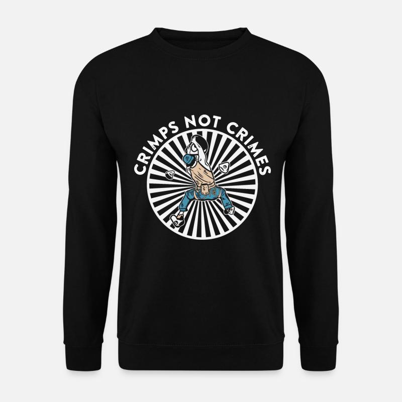 Climbing Mountaineering Climbers - Unisex Sweatshirt - black