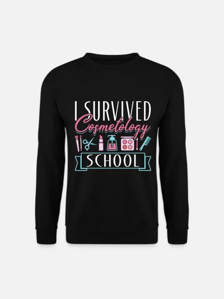 Cosmetologist I Survived - Unisex Pullover - Schwarz