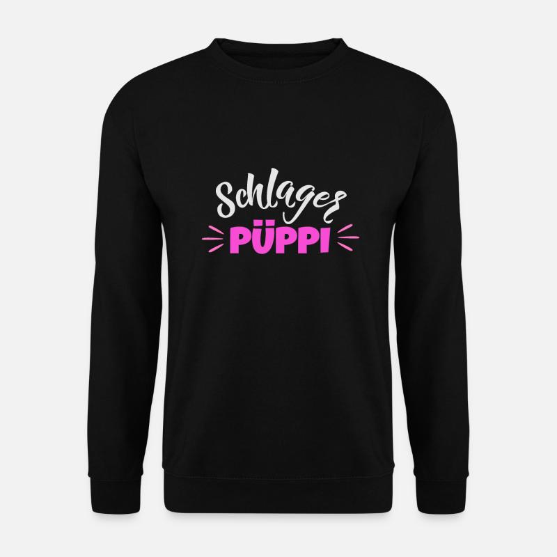 Schlager Pueppi - Unisex Pullover - Schwarz