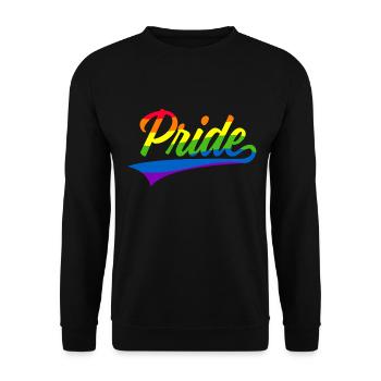 PRIDE LGBT CSD - Sweat-shirt Unisexe - noir - Devant - Alina (178cm) & Michal (187cm)