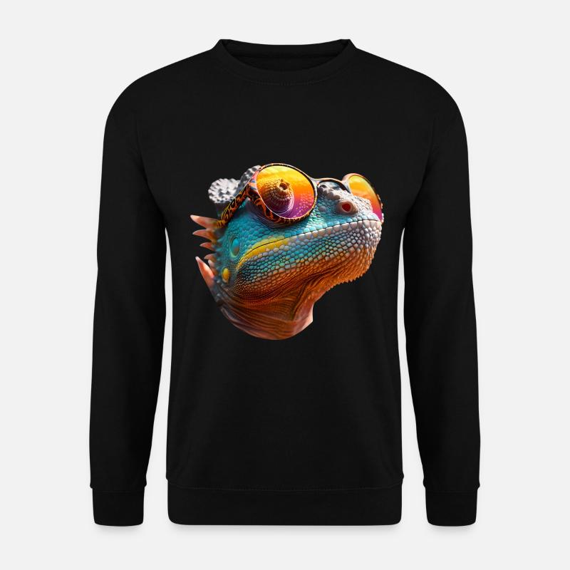 Chameleon Sunglasses - Unisex Sweatshirt - black