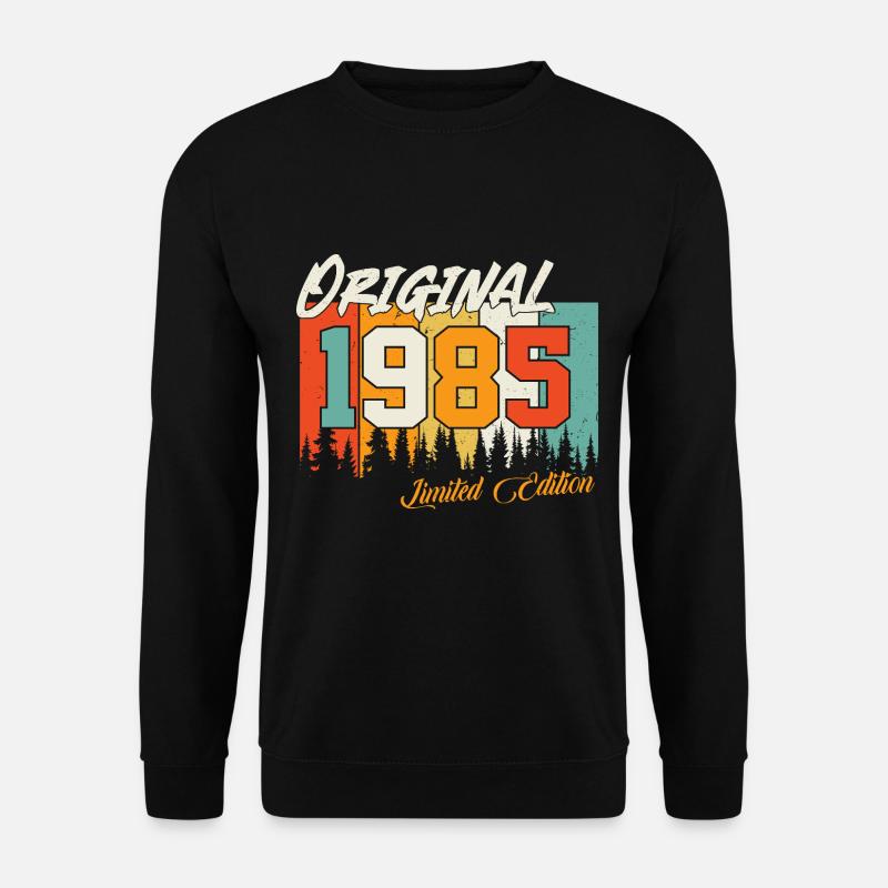 1985 Limited Edition 1985 Jahrgang Geburtstag - Unisex Pullover - Schwarz