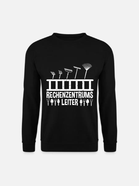 Rechenzentrumsleiter Rechen & Leiter Garten - Unisex Pullover - Schwarz
