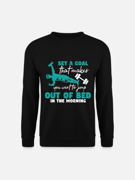 Musculation Musculation Fitness Renforcement musculaire - Sweat-shirt Unisexe - noir