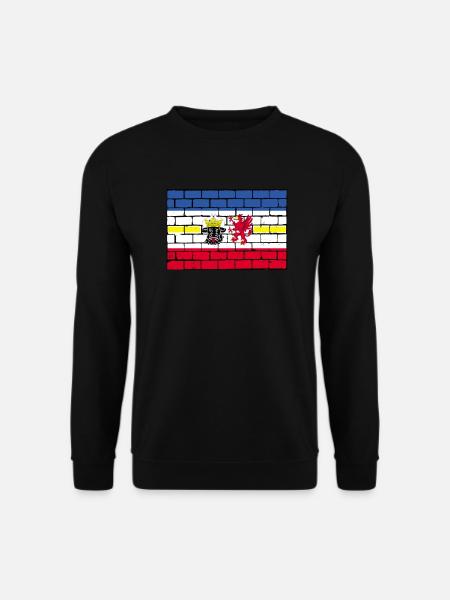 Mecklenburg-Vorpommern Flagge Fahne - Unisex Pullover - Schwarz