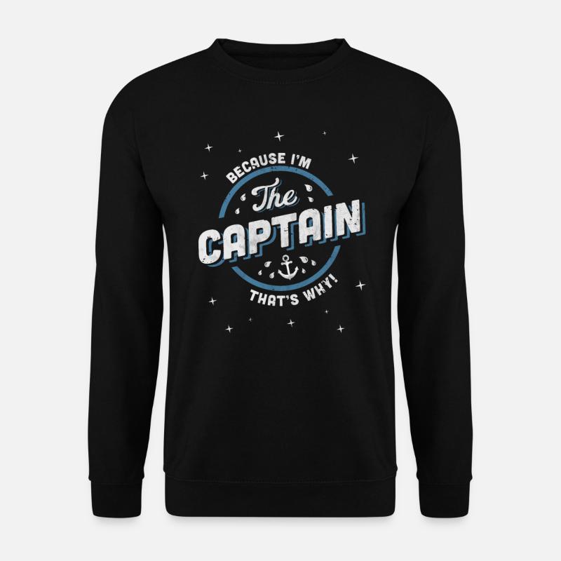 Captain - Unisex Sweatshirt - black