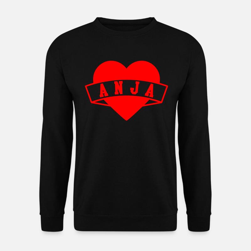 Anja Herzen - Unisex Pullover - Schwarz