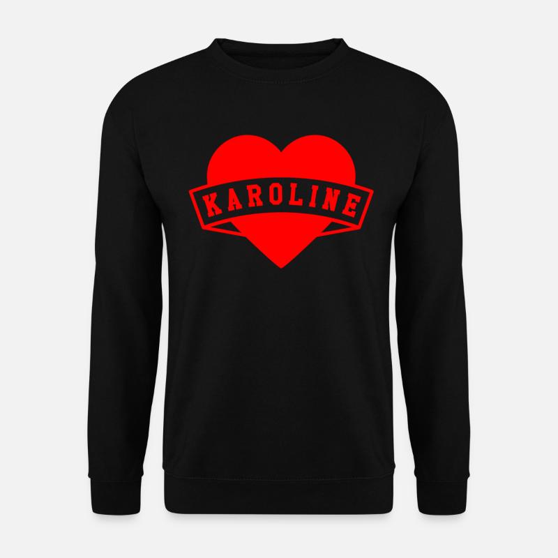 Karoline Herzen - Unisex Sweatshirt - black